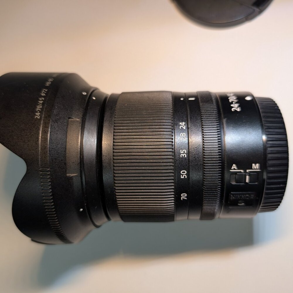 Nikon 24-70/4 S with UV filter